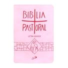 Bíblia Sagrada Católica Nova Pastoral Zíper Letra Grande Antigo e Novo Testamento Livro Catequético