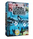 Bíblia sagrada com notas para jovens ntlh capa dura azul