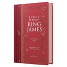 Bíblia Sagrada De Estudo King James 1611 - Tradicional Bordô - Capa Dura - 31x21cm