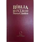 Bíblia Sagrada e Hinário Novo Cântico RA Letra Grande Capa Dura Vinho