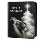 Bíblia Sagrada Evangélica Nova Versão Almeida Atualizada 2025 Capa Dura - Leão Cruz - Fácil Leitura