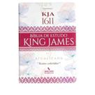 Bíblia Sagrada King James De Estudo Atualizada Capa Luxo Cor:Branco Bíblia Sagrada King James De Estudo Atualizada Capa Luxo Cor:Branco