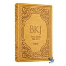 Bíblia Sagrada King James Fiel 1611 Letra Extra Gigante Capa Castanha