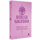 Bíblia Sagrada King James - Letra Extra Grande - Rosa: Arvore da Vida