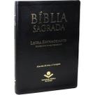 Bíblia Sagrada Letra Extragigante ARC Almeida revista Corrigida Índice Lateral Preta