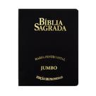 Biblia Sagrada RC Letra Jumbo Edicao De Promessas Capa Ziper Preta - Ebenézer / King's Cross