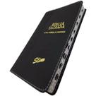 Bíblia Sagrada Slim Ultrafina C/harpa E Índice Preta Bíblia Sagrada Slim Ultrafina C/harpa E Índice Preta