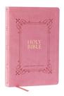 Bíblia Thomas Nelson KJV Letra Grande Rosa Leathersoft