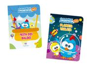 Biblioteca da Galinha Pintadinha - Kit com 2 livros almofadados pequenos