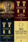 Biblioteca Estoica Grandes Mestres - Kit com 4 livros