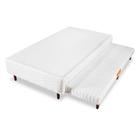 Bibox Sommier Plus Orthocrin Branco PM13 Viúva - 110x200x26