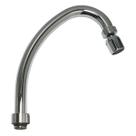 Bica Cromada para Misturador e Torneira de Cozinha Forusi - 910020225K100