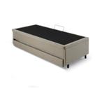 Bicama B&g com Baú Solteiro 96x203cm com Cama Auxiliar 78x188x12cm Linho Bicama B&g com Baú Solteiro 96x203cm com Cama Auxiliar 78x188x12cm Linho
