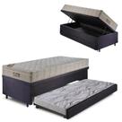 Bicama Box Baú 88x188Suede Preto com Colchão Airtech Ortobom Bicama Box Baú 88x188Suede Preto com Colchão Airtech Ortobom