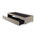 Bicama Box para Dois Colchões Viúvo 120x203 Bege