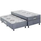 Bicama Box Prestige Solteiro com Molas Ensacadas 88x188x60cm Cor Cinza