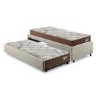 Bicama Box Solteiro 126x208 Linho Bege com 2 Colchões Relax Adorabile Molas Ensacadas Ecoflex Bicama Box Solteiro 126x208 Linho Bege com 2 Colchões Relax Adorabile Molas Ensacadas Ecoflex