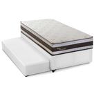 Bicama Box Solteiro com Cama Auxiliar Herval Ness, Molas Ensacadas, 58x88x188 cm