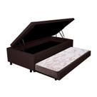 Bicama com Baú Solteirão Reforçado 96x203cm em material sintético B&G Bicama com Baú Solteirão Reforçado 96x203cm em material sintético B&G
