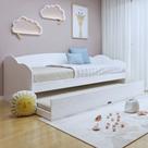 Bicama Infantil com Cama Auxiliar Estrado Madeira Liz