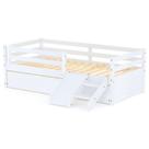 Bicama Infantil Eco e Mini Escada/Escorregador Branco Mobilistore Bicama Infantil Eco e Mini Escada/Escorregador Branco Mobilistore