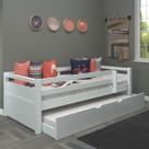Bicama Infantil Madeira Maciça Com Cama Aux Solteiro Woodstore