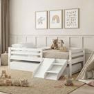 Bicama Infantil Prime com Kit Escadinha/Escorrega Branco - Casatema