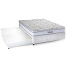Bicama para Casal Herval Atlanta com Cama Auxiliar de Molas, 52x138x188 cm