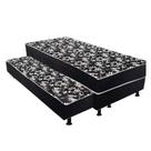 Bicama Solteiro Conjugado D28SemiOrtopédicaCama Auxiliar