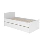 Bicama Solteiro Infantil Movelbras Branco