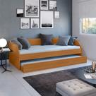 Bicama Solteiro Multifuncional Duo com Cama Auxiliar em Mdf Premium Nature