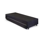 Bicama Solterio 88x188x28 Cm Suede Preto