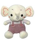 Bichinho de Pelúcia Elefante Infantil Baby Ursinho Fofo