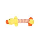 Bichinho de Pelúcia para Cães Gato Brinquedo Mordedor Pet com Apito Pato Porco Elefante