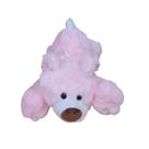 Bichinho Urso Ursinho De Pelúcia Presente Menino Menina 28cm Cor:Rosa