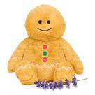 Bicho de pelúcia aquece Gingerbread Boy para micro-ondas 680g