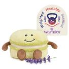 Bicho de pelúcia aquece Green Macaroon, disponível para micro-ondas e pesado Bicho de pelúcia aquece Green Macaroon, disponível para micro-ondas e pesado