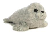 Bicho de pelúcia Aurora Adorable Mini Flopsie Harbor Seal de 20 cm Bicho de pelúcia Aurora Adorable Mini Flopsie Harbor Seal de 20 cm