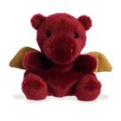 Bicho de pelúcia Aurora Adorable Palm Pals Aidan Dragon Red
