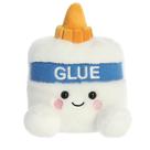 Bicho de pelúcia Aurora Adorable Palm Pals Gooey Glue branco 12 cm