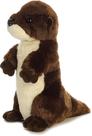 Bicho de pelúcia Aurora Adorável Mini Flopsie River Otter de 20 cm
