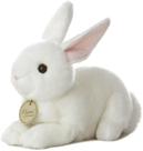 Bicho de pelúcia Aurora Realistic Miyoni American White Rabbit