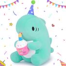 Bicho de pelúcia Auspicioso no início do aniversário: tubarão de 30 cm