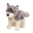 Bicho de pelúcia Douglas Ashes Wolf Plush para crianças de 18 a 24 meses Bicho de pelúcia Douglas Ashes Wolf Plush para crianças de 18 a 24 meses