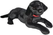 Bicho de pelúcia Douglas Dickens Black Lab, cão grande Bicho de pelúcia Douglas Dickens Black Lab, cão grande