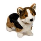 Bicho de pelúcia Douglas Kirby Tricolor Corgi Dog 30cm