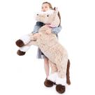 Bicho de Pelúcia Gigante Tezituor - Cavalo de 140cm com Almofada de Abraço