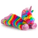 Bicho de pelúcia Holly Home Plush Unicorn Rainbow 60 cm