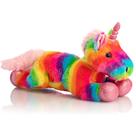 Bicho de pelúcia HollyHome Plush Unicorn Rainbow 40 cm para meninas