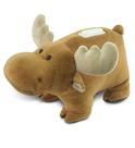 Bicho de pelúcia Huggie Bank DolliBu Brown Moose de 23 cm
